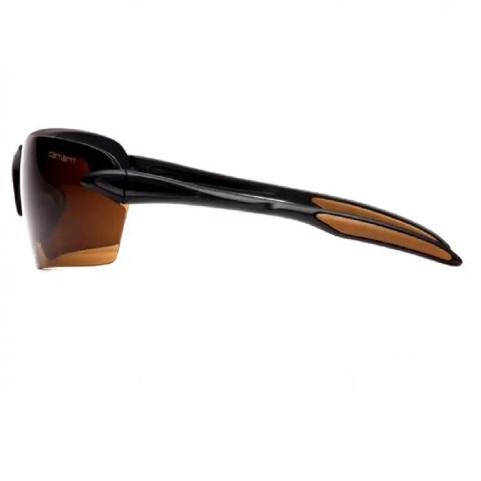 Pyramex Carhartt CHB318D Spokane Safety Glasses, Sandstone Bronze Lens, Black Frame, One Size, Box of 12