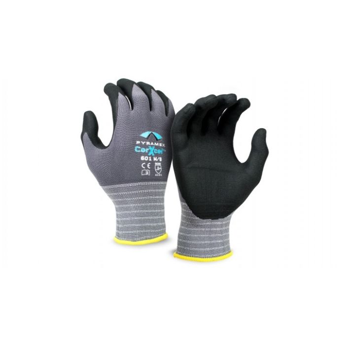 Pyramex CorXcel GL601 Micro-Foam Nitrile Gloves, Box of 12