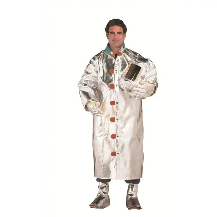 CPA 603-ACK 17 Oz. Aluminized Carbon Para-Aramid Blend 50€ Coat, 1 Each