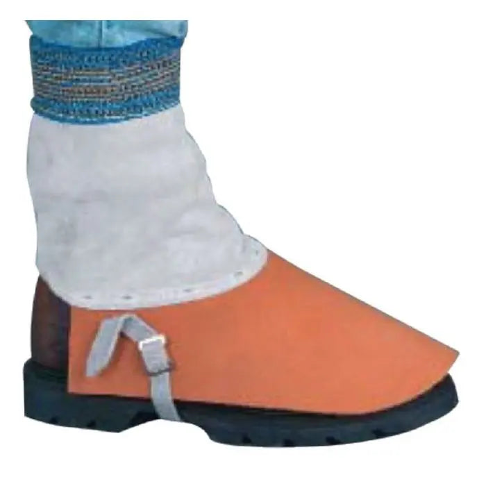 Chicago Protective Apparel E485-CL Elastic Top Spat, Brown, One Size, 1 Pair