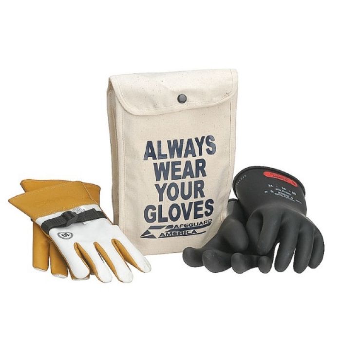 Chicago Protective Apparel GK-00-11-0-RED Class 00 Glove Kit, 1 Kit