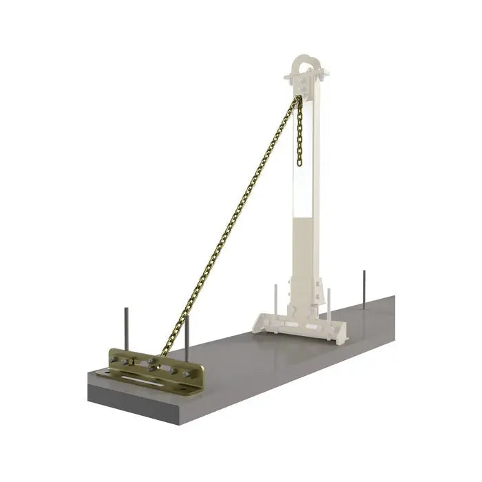 3M DBI-SALA 7400214 SecuraSpan Rebar/Shear Stud HLL Tie-Back Base with Chain
