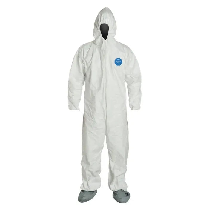 DuPont TY122SWHVP Tyvek 400 Coverall, Vend-Ready, White, Case of 25