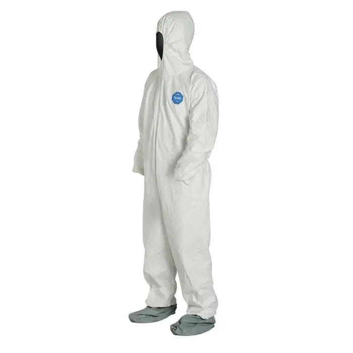 DuPont TY122SWHVP Tyvek 400 Coverall, Vend-Ready, White, Case of 25
