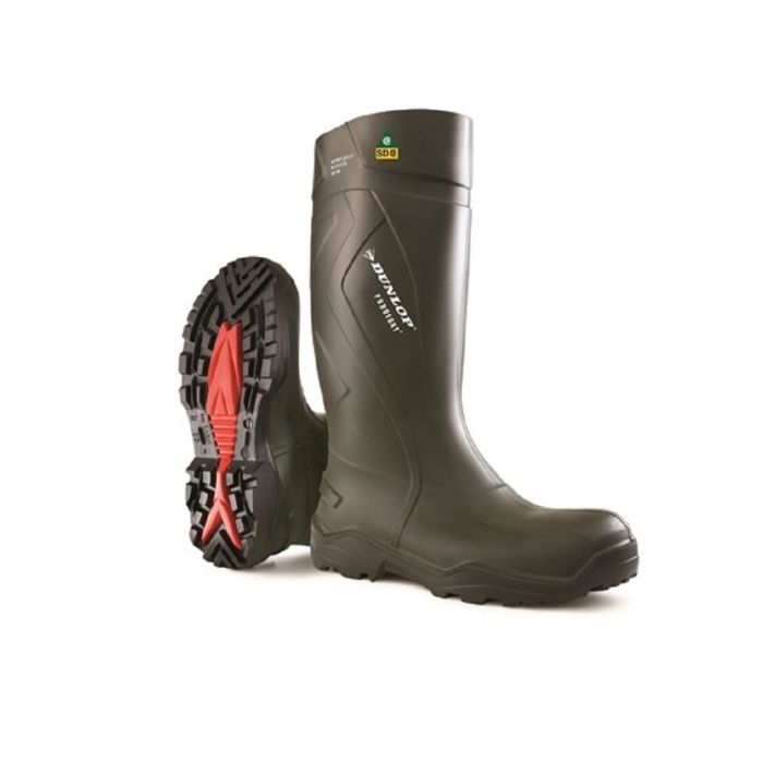 Dunlop Purofort+ Boots Polyurethane Green Color - 1 PR