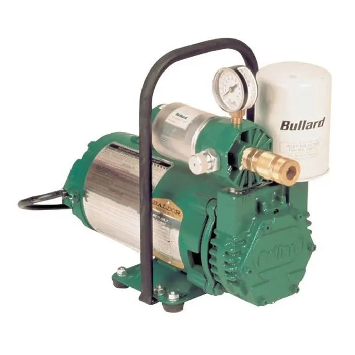 Bullard EDP10 Free-Air Pump Electric Driven 1 QD Coupler 12 Ind. Interchange 10 CFM