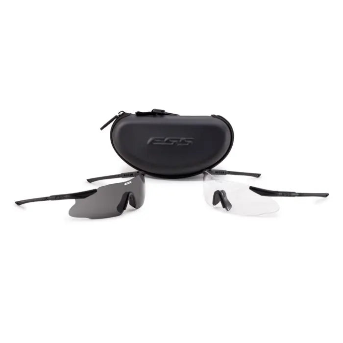 ESS 740-0003 ICE 2X Safety Glasses Kit, Black, Universal Size, 1 Kit