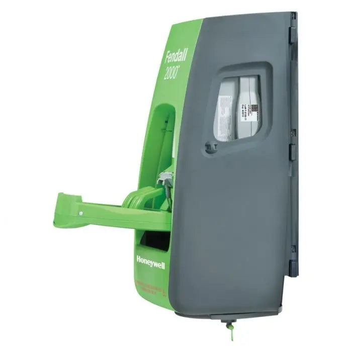 Honeywell Fendall 2000 32-002000-0000 Sterile Eye Wash Station - Trilingual, Green, One Size, 1 Each