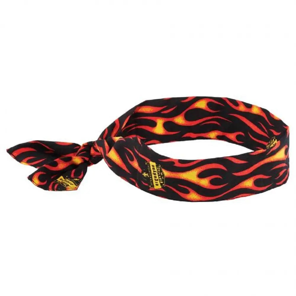 Ergodyne Chill-Its 6700 Cooling Bandana Headband - Polymer - Tie, Case of 24