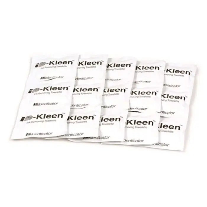 Identicator ID-Kleen Fingerprint Ink Removal Towelettes