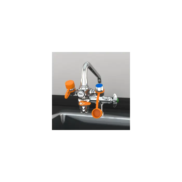 Guardian G1200 EyeSafe Faucet Mounted Eyewash Faucet Control Valve