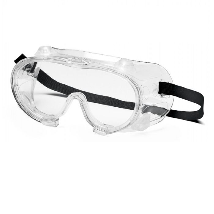 Pyramex G204 Closeout Chemical Goggle, Clear Frame and Lens, One Size, Box of 12