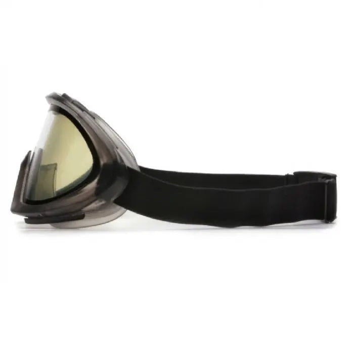 Pyramex Capstone Dual Lens G504DT Goggle, Gray Frame, Clear Dual Pane H2X Anti-Fog Lens, One Size, Box of 12