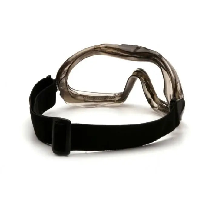 Pyramex G704 Series G704T Low Profile Goggle, Gray Frame, Clear Anti-Fog Lens, One Size, Box of 12