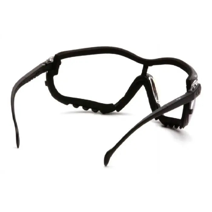 Pyramex V2G GB1810ST20 Clear +2.0 H2X Anti Fog Reader, Black Strap and Temples, One Size, Box of 6