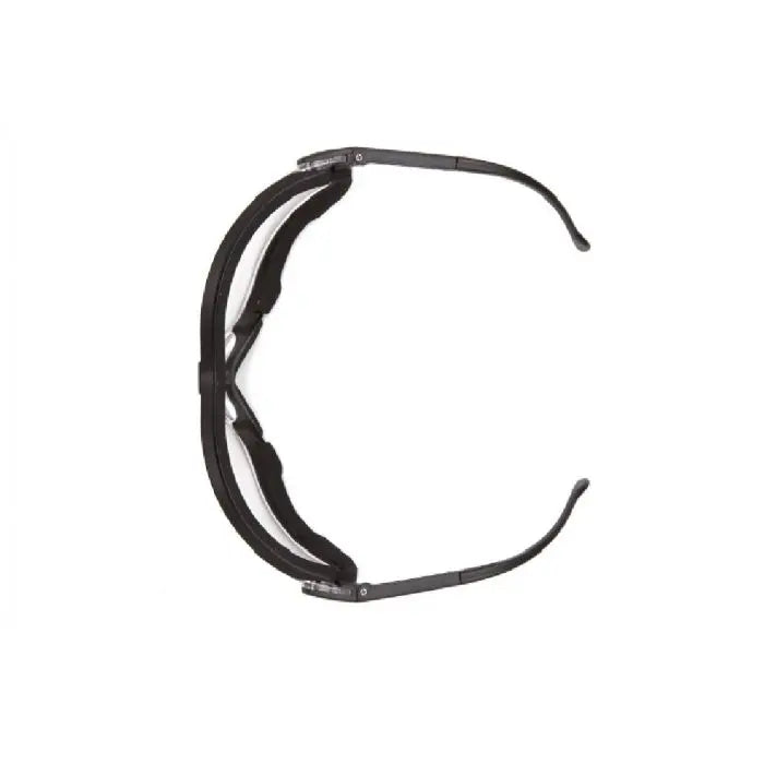 Pyramex V2G GB1820ST Safety Goggles, Black Strap and Temples, Gray H2X Anti Fog Lens, One Size, Box of 12