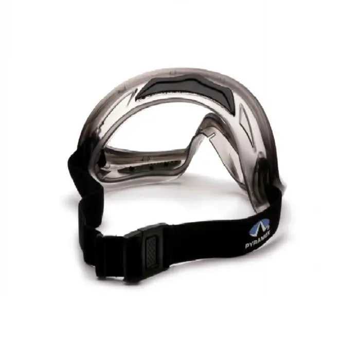 Pyramex Capstone 500 Series GG504T Direct, Indirect Goggle, Gray Frame, Clear H2X Anti Fog Lens, One Size, Box of 12