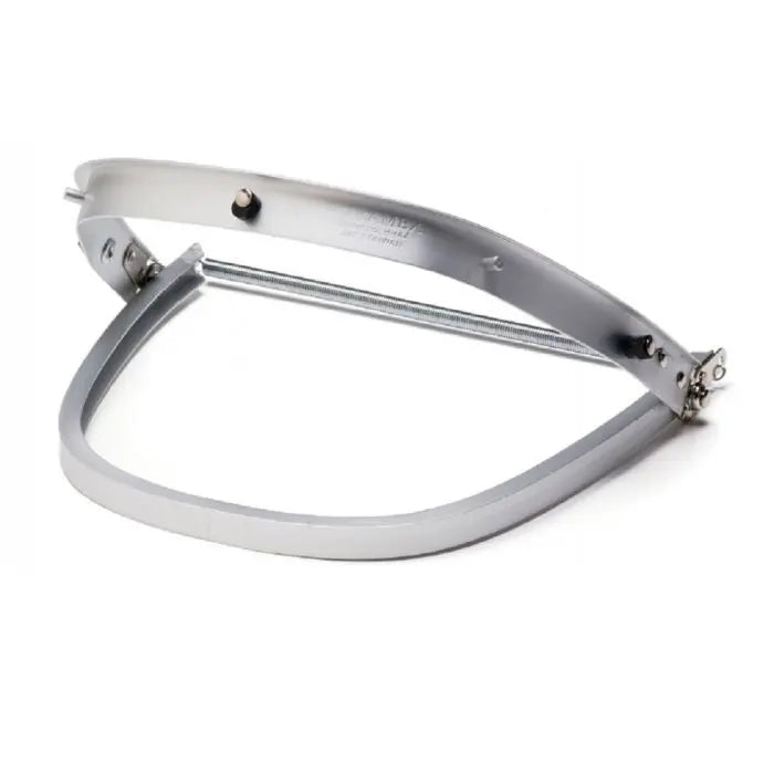 Pyramex HHAAD Deluxe Aluminum Cap Style Hard Hat Adapter, Aluminum Gray, One Size, 1 Each