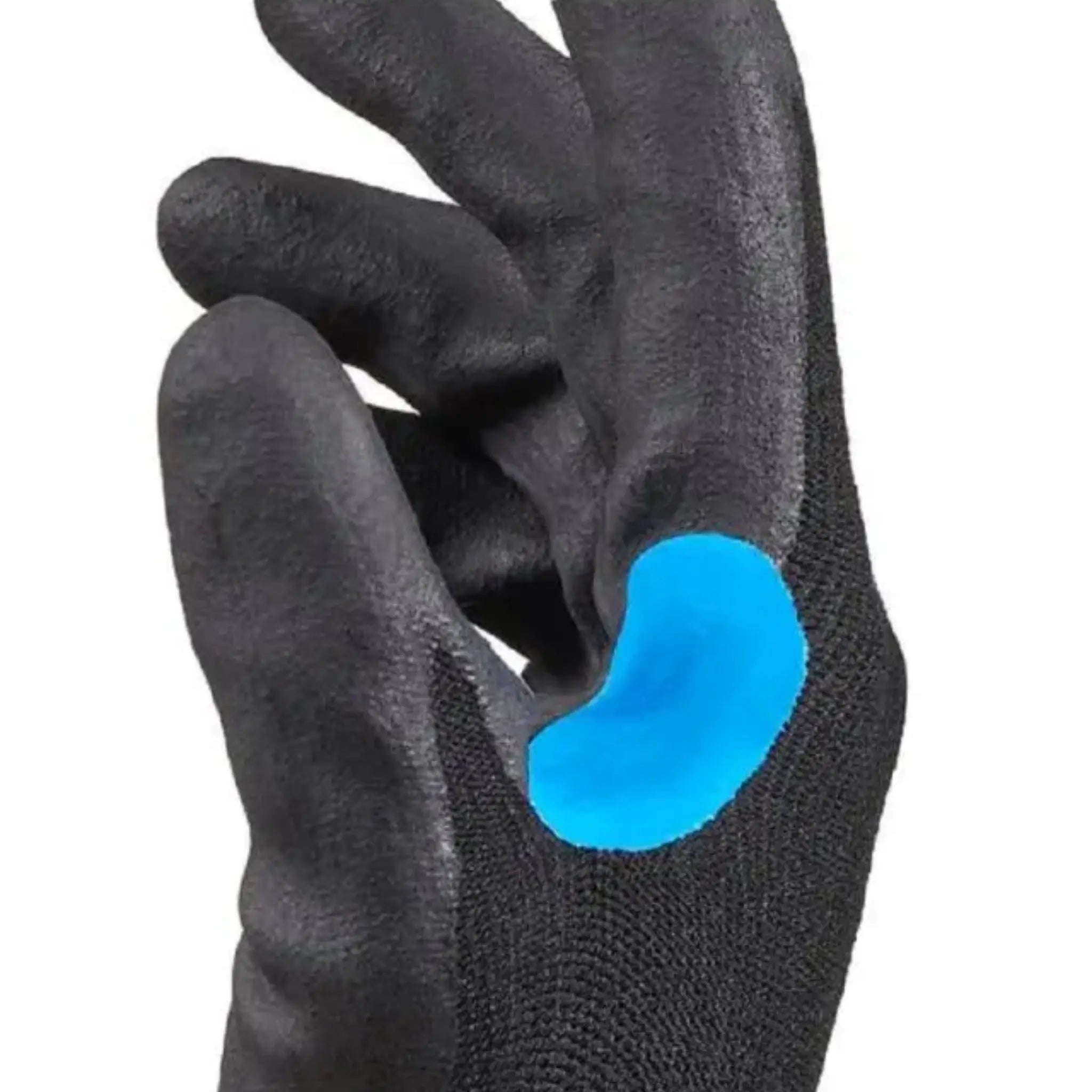 Honeywell CoreShield 25-0513B Black HPPE/Stainless Steel Liner, Black Nitrile Microfoam Coating_Image_2