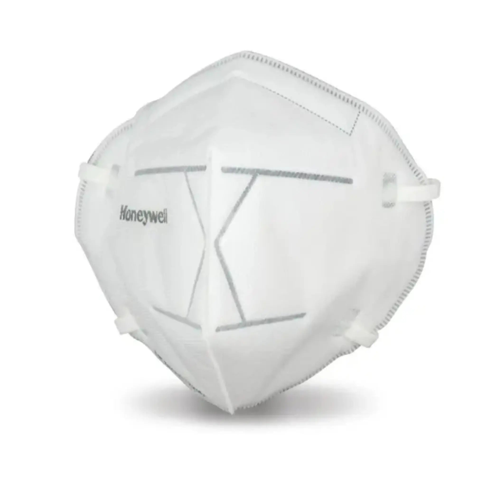 Honeywell DF300N95B DF300 Series Flatfold N95 Disposable Respirator, White, One Size, Box of 50