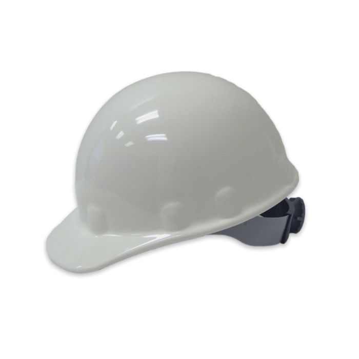 Honeywell Fibre Metal E2QSW01A000 SuperEight Cap Style Hard Hat With 3SW2 Swingstrap Headband, White, One Size, 1 Each