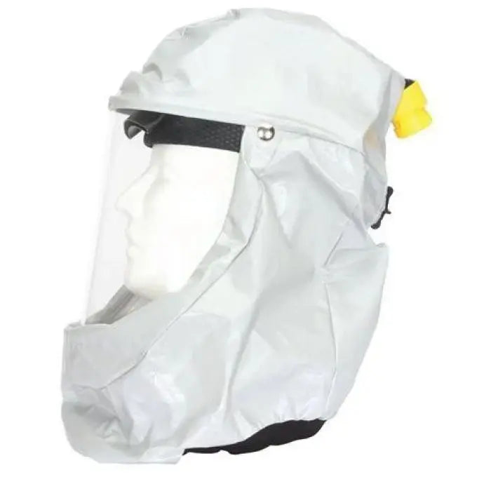 Honeywell Primair 100 Series PA141 Coated Hood Assembly with Collar, White, Universal, 1 Each