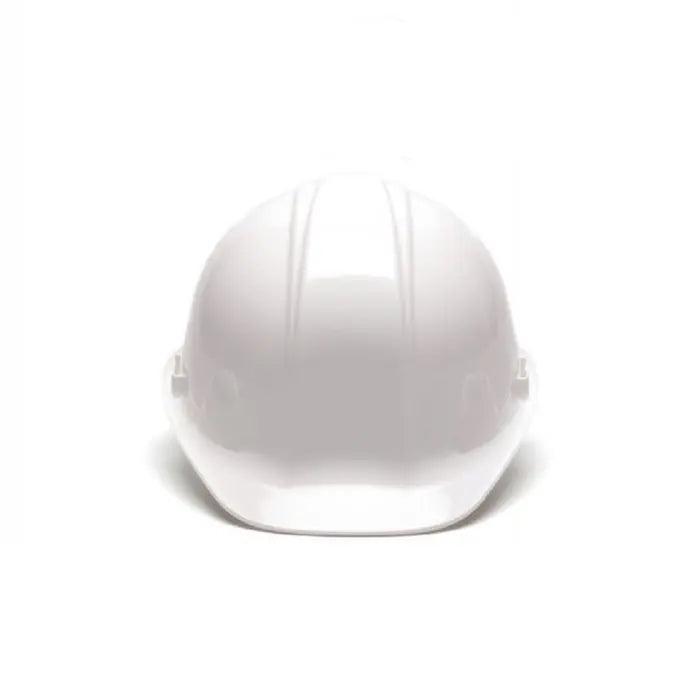 Pyramex SL Series HP14010 Cap Style Hard Hat, 4 Point Snap Lock Suspension, White, One Size, Box of 16