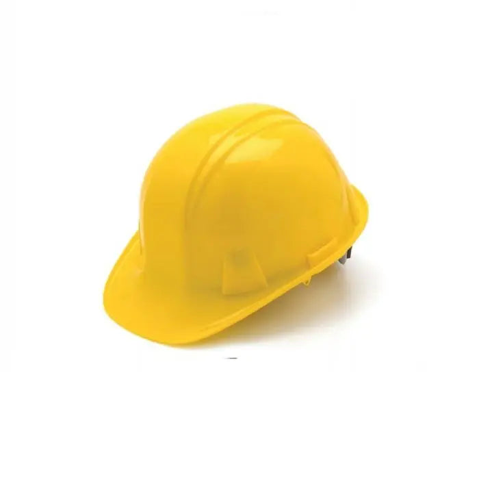 Pyramex SL Series HP14030 Cap Style Hard Hat, 4 Point Snap Lock Suspension, Yellow, One Size, Box of 16