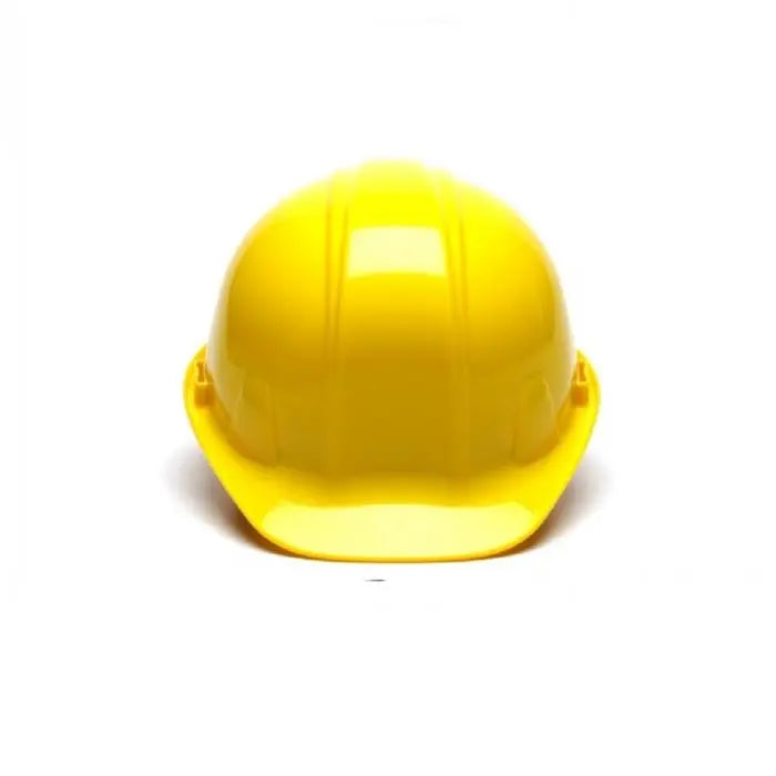 Pyramex SL Series HP14030 Cap Style Hard Hat, 4 Point Snap Lock Suspension, Yellow, One Size, Box of 16