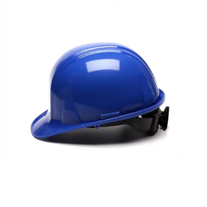 Pyramex SL Series HP14060 Cap Style Hard Hat, 4 Point Snap Lock Suspension, Blue, One Size, Box of 16