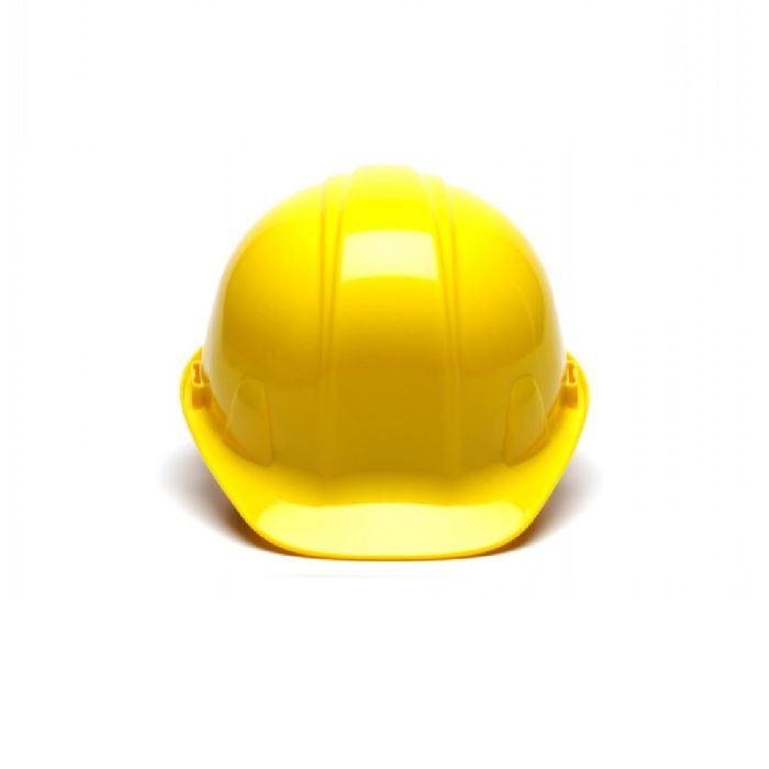 Pyramex SL Series HP14130 Cap Style Hard Hat, 4 Point Ratchet Suspension, Yellow, One Size, 1 Each