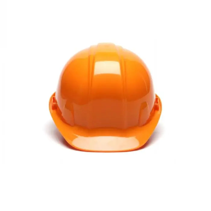 Pyramex SL Series HP14140 Cap Style Hard Hat, 4 Point Ratchet Suspension, Orange, One Size, Box of 16