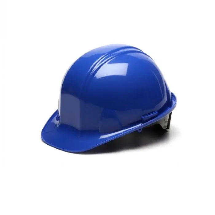 Pyramex SL Series HP14160 Cap Style Hard Hat, 4 Point Ratchet Suspension, Blue, One Size, Box of 16