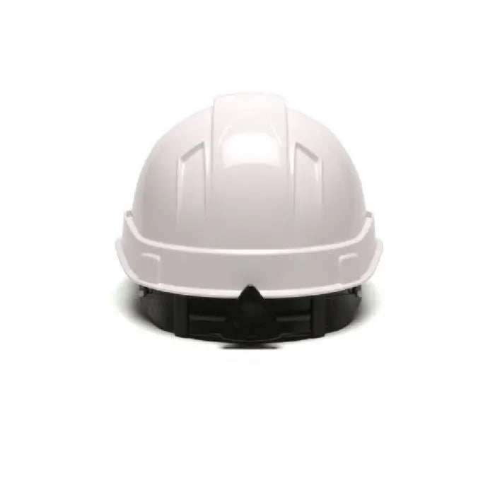 Pyramex Ridgeline HP44110 Cap Style Hard Hat, 4-Point Standard Ratchet, White, One Size, Box of 16