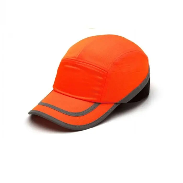 Pyramex HP50041 Baseball Bump Cap, Hi Vis Orange, One Size, Box of 12