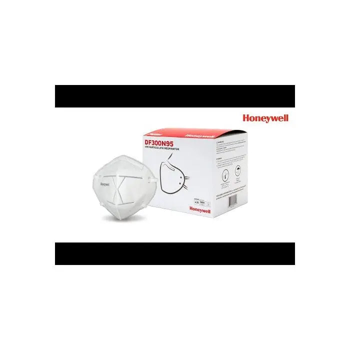 Honeywell DF300N95BX N95 Flatfold Disposable Respirator, Box of 20 Masks