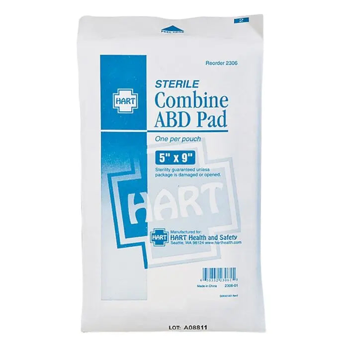 Hart Health 2306 Combine ABD Pad, Case of 400