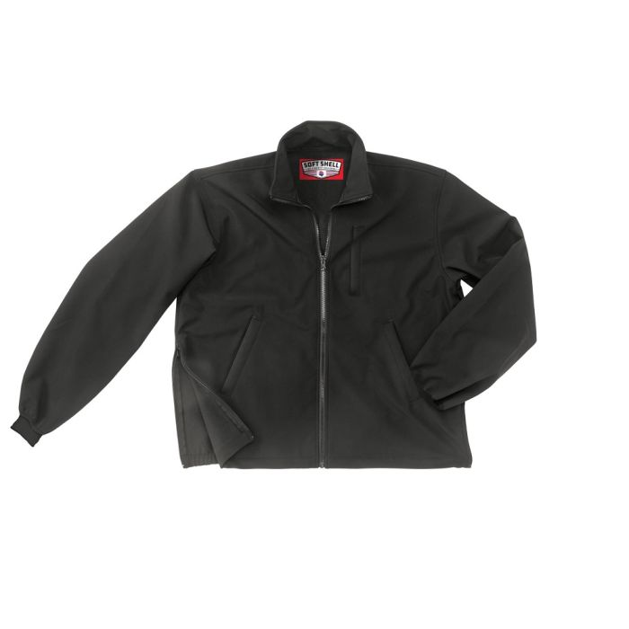 Liberty Uniform 578MBK Soft Shell Jacket, Black, 4X-Large. 1 Each