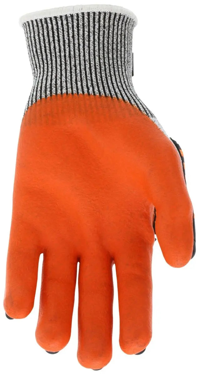 MCR Safety UltraTech UT2952 Cut and Abrasion Resistant Mechanics Gloves, Gray, 1 Pair Each