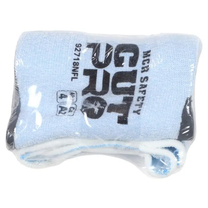 MCR Safety Cut Pro VP92718NF 18 Gauge Hypermax Shell Work Gloves, Blue, Case of 96