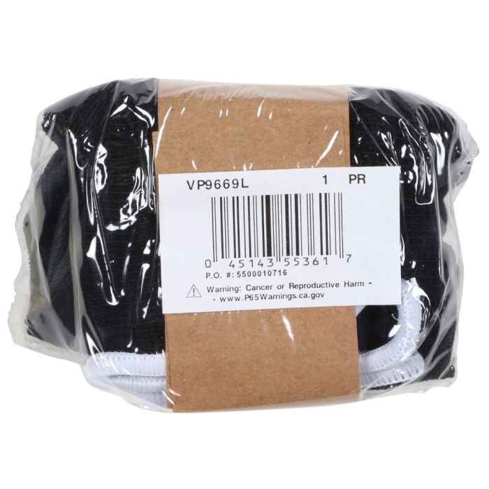 MCR Safety VP9669 13 Gauge Nylon Shell PU Coated Work Gloves, Black, Case of 96