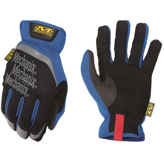 Mechanix Wear FastFit MFF-03-010 Multipurpose Work Gloves, Blue, Large, 1 Pair