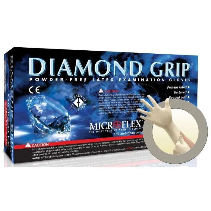 Ansell Microflex €‹Diamond Grip MF-300 Disposable Glove, 1 Case