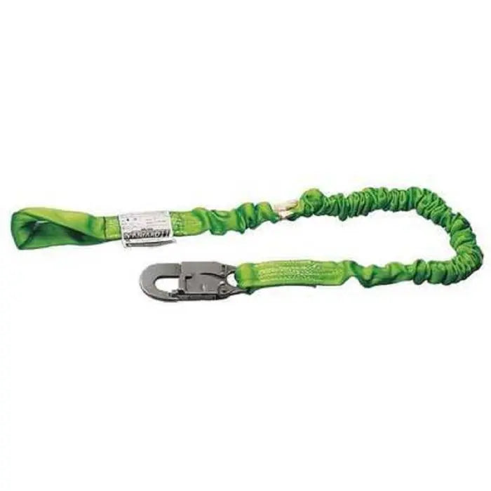 Honeywell Miller Manyard II 233MORS-Z7/6FTGN Stretchable Shock-Absorbing Lanyard, Green, One Size, 1 Each