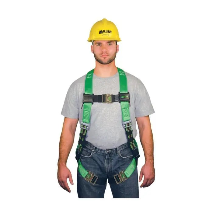 Honeywell Miller P950QC/S/MGN DuraFlex Python Ultra Harnesses, Green, Small/Medium, 1 Each