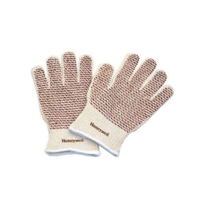 Honeywell North 51/7147 Grip N Hot Mill Ambidextrous Nitrile Coated Gloves, Brown, One Size, Box of 72