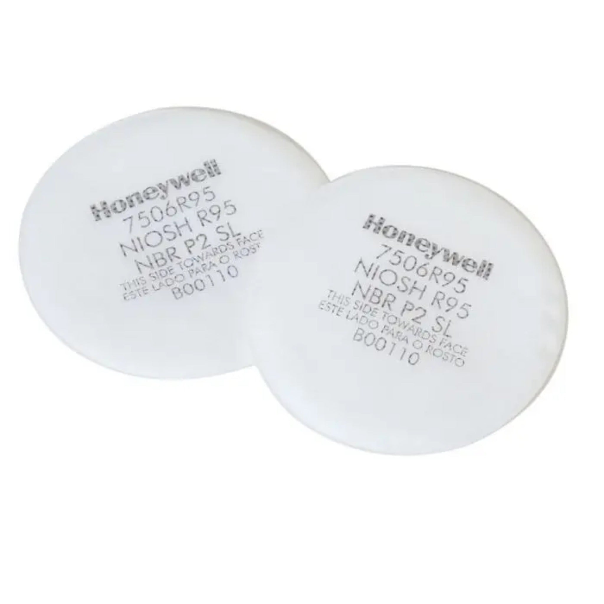 Honeywell North 7506R95 R95 Pad Filters For Air Purifying Respirators-Main_Image