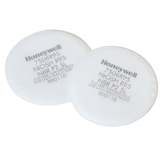 Honeywell North 7506R95 N Series Pad Filters, White, One Size, Pack of 10