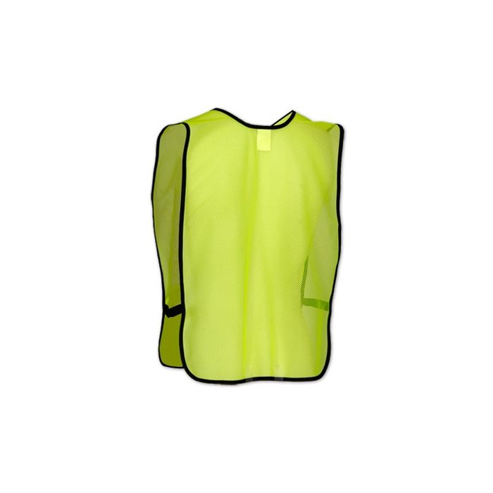 Occunomix XNTM Economy Mesh Safety Vest, Hi-Vis Yellow, X-Large, 1 Each