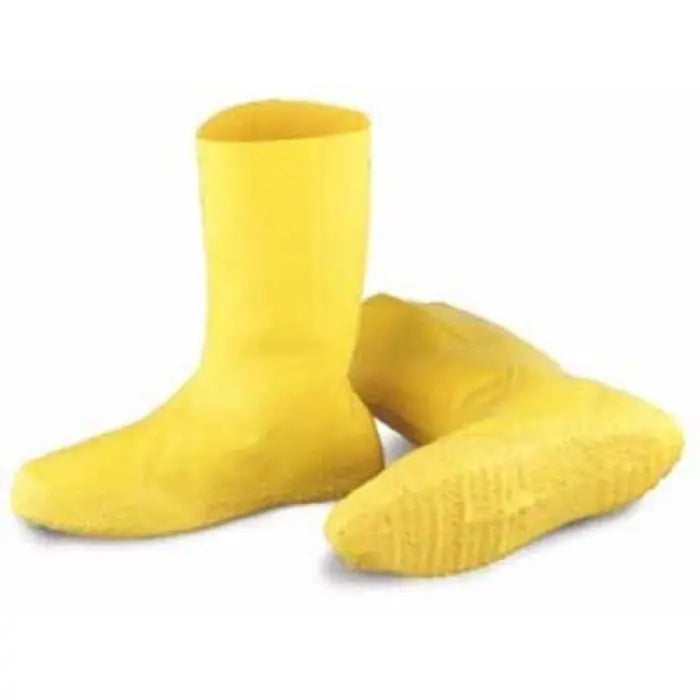 Dunlop Onguard 97591 12 Inch Latex Hazmat Boot Cover, Yellow, Pair